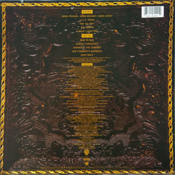 Hank Williams Jr. : Lone Wolf (LP, Album, Spe)