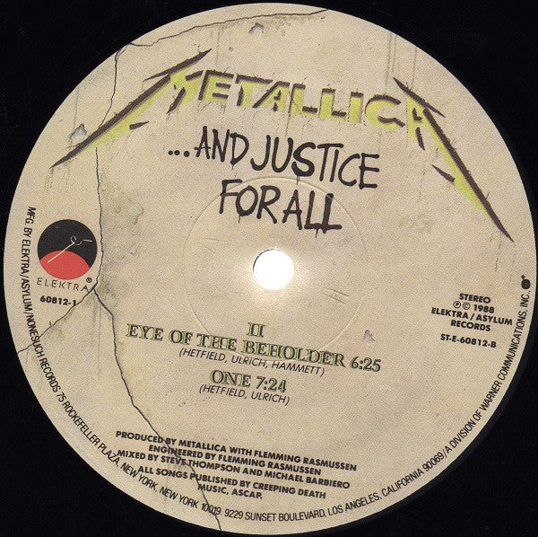 Metallica : ...And Justice For All (2xLP, Album, Spe)