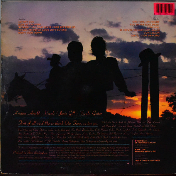 Sweethearts Of The Rodeo : One Time, One Night (LP, Album)