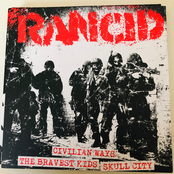 Rancid : Let The Dominoes Fall (8x7", Comp, RE, RM, Red)