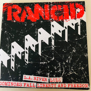 Rancid : Let The Dominoes Fall (8x7", Comp, RE, RM, Red)
