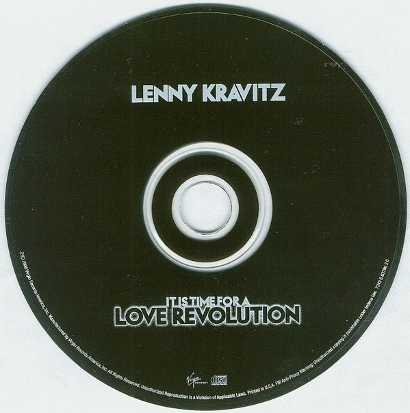 Lenny Kravitz : It Is Time For A Love Revolution (CD, Album, Car)