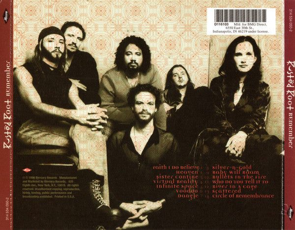 Rusted Root : Remember (CD, Album, Club)