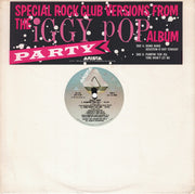 Iggy Pop : Special Rock Club Versions From The Iggy Pop Album Party (12", Promo)