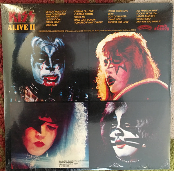 Kiss : Alive II (2xLP, Album, Club)