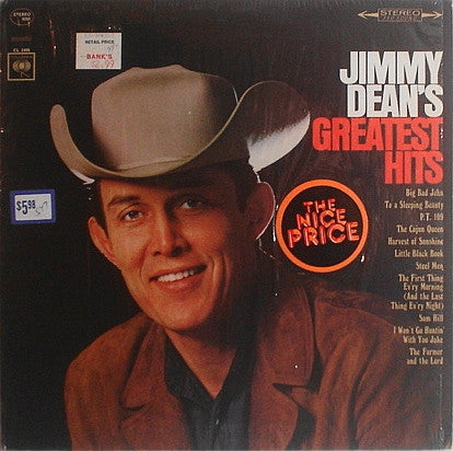 Jimmy Dean : Jimmy Dean's Greatest Hits (LP, Comp, RE, Ter)