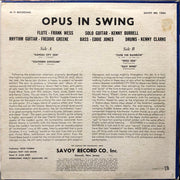 Frank Wess, Kenny Burrell, Freddie Green, Eddie Jones, Kenny Clarke : Opus In Swing (LP, Mono)