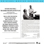 Nat King Cole & George Shearing : Nat King Cole Sings / George Shearing Plays (LP, RE, RM)
