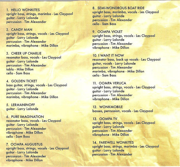 Primus : Primus & The Chocolate Factory With The Fungi Ensemble (CD, Album, Dig)