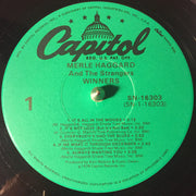 Merle Haggard And The Strangers (5) : Winners (LP, Comp, RE, Jac)