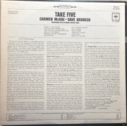 Carmen McRae - Dave Brubeck : Take Five (Recorded Live At Basin Street East) (LP, Album)