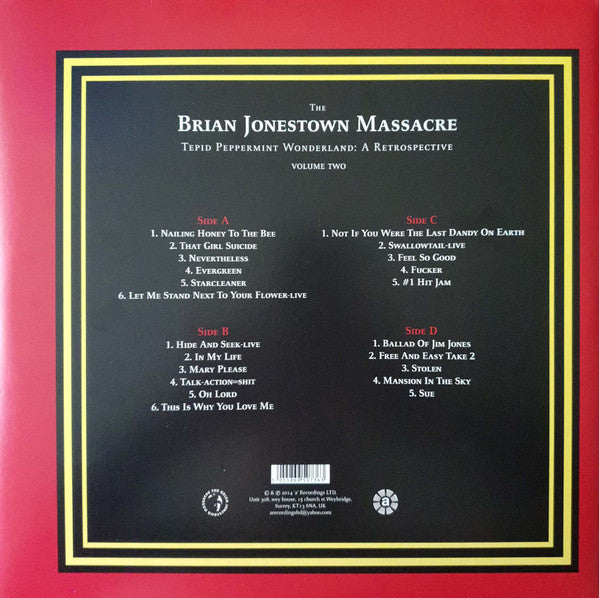 The Brian Jonestown Massacre : Tepid Peppermint Wonderland: A Retrospective (Volume Two) (2xLP, Comp, RE)
