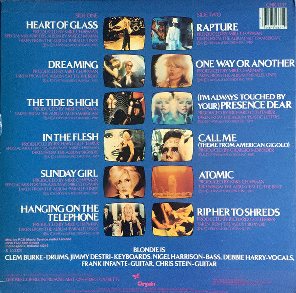 Blondie : The Best Of Blondie (LP, Comp, Club, RE, RCA)