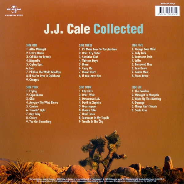 J.J. Cale : Collected (3xLP, Comp, RE, 180)