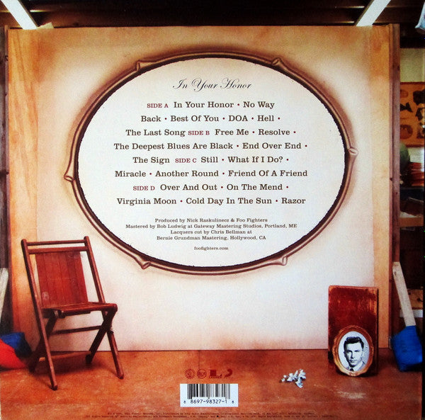 Foo Fighters : In Your Honor (2xLP, Album, RE, 180)