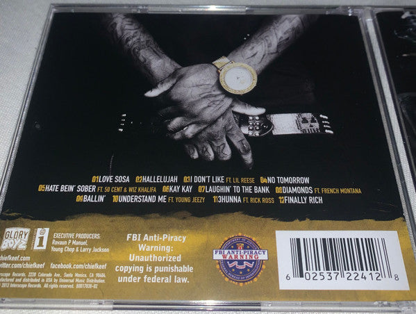 Chief Keef : Finally Rich (CD, Album)