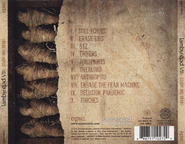 Lamb Of God : VII: Sturm Und Drang (CD, Album)