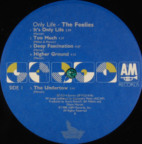 The Feelies : Only Life (LP, Album, Blu)