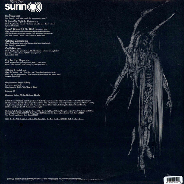 Sunn O))) : Black One (2xLP, Album, Ltd, RE, 180)