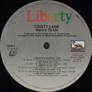 Cristy Lane : Here's To Us (LP, Album)