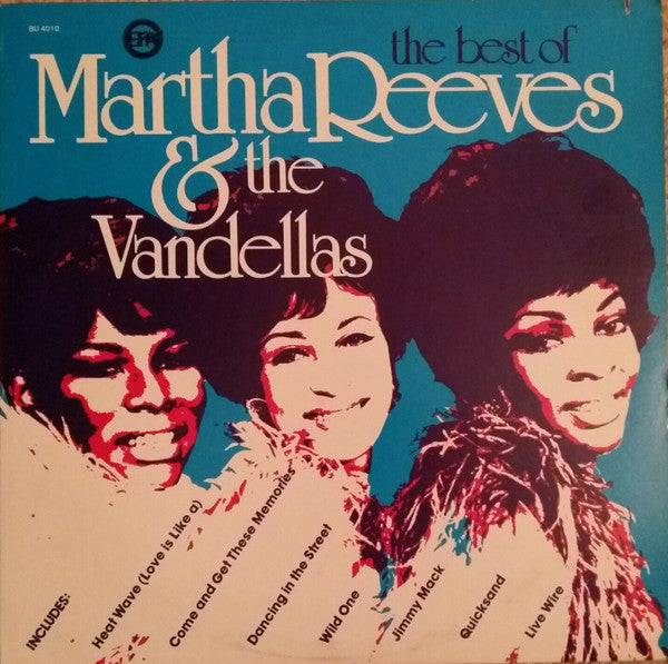 Martha Reeves & The Vandellas : The Best Of Martha Reeves & The Vandellas (LP, Comp)