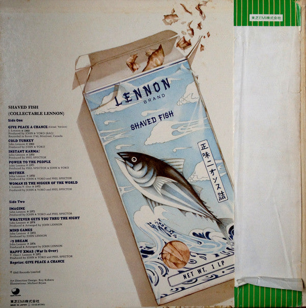 John Lennon, The Plastic Ono Band : Shaved Fish (LP, Comp)