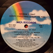 George Strait : Merry Christmas Strait To You (LP, Album, Club, CRC)