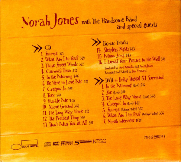 Norah Jones : Feels Like Home (CD + DVD-V, Multichannel, NTSC + Album, Dlx)