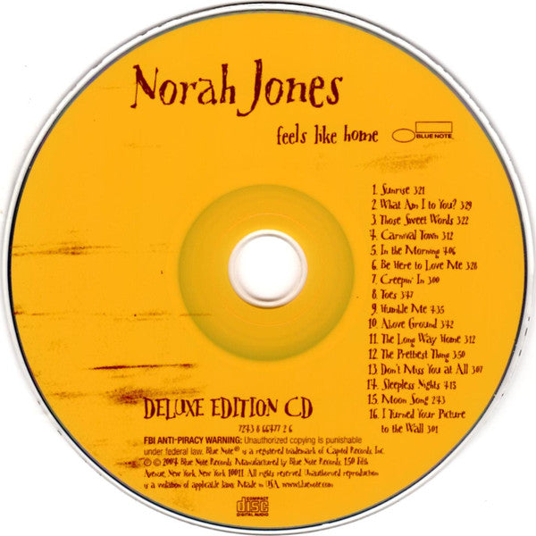 Norah Jones : Feels Like Home (CD + DVD-V, Multichannel, NTSC + Album, Dlx)