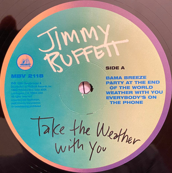 Jimmy Buffett : Take The Weather With You (2xLP, Album, S/Edition, 180)