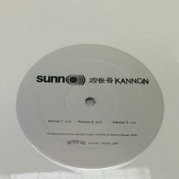 Sunn O))) : Kannon (LP, Album, RSD, Ltd, Whi)