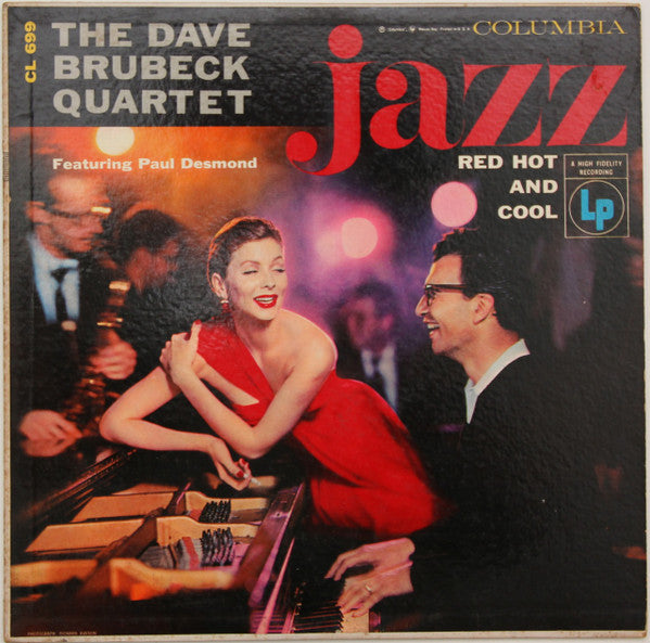 The Dave Brubeck Quartet : Jazz: Red Hot And Cool (LP, Album, Mono, Hol)