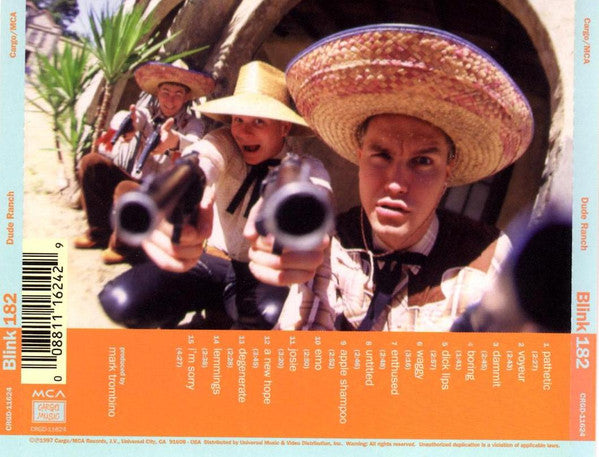 Blink 182* : Dude Ranch (CD, Album)