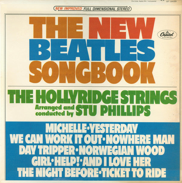 The Hollyridge Strings : The New Beatles Song Book (LP, Album)