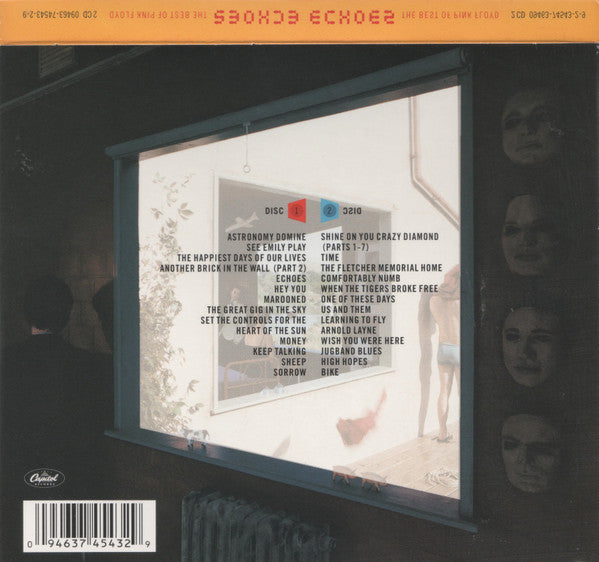 Pink Floyd : Echoes (The Best Of Pink Floyd)  (2xCD, Comp, RM, Sli)