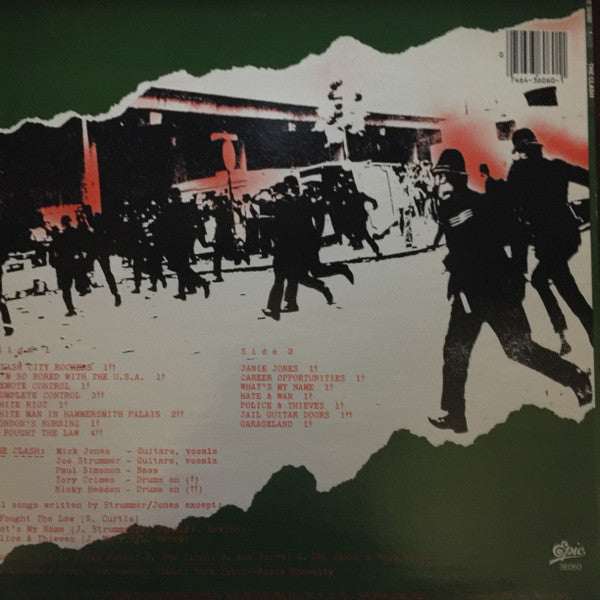 The Clash : The Clash (LP, Album, Ter + 7", Promo)