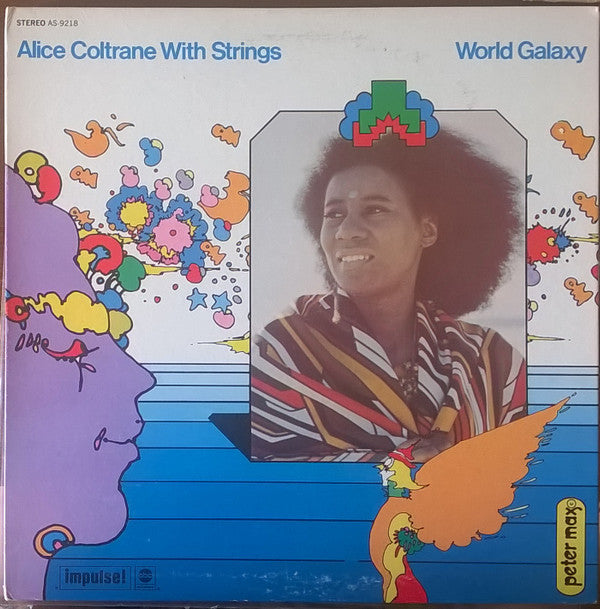 Alice Coltrane With Strings : World Galaxy (LP, Album, Gat)