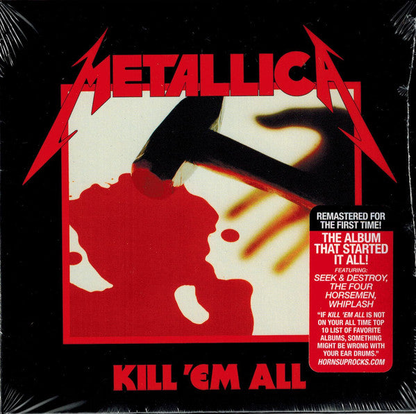 Metallica : Kill 'Em All (CD, Album, RE, RM)