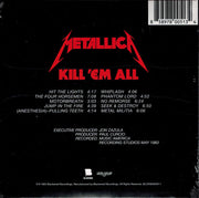 Metallica : Kill 'Em All (CD, Album, RE, RM)