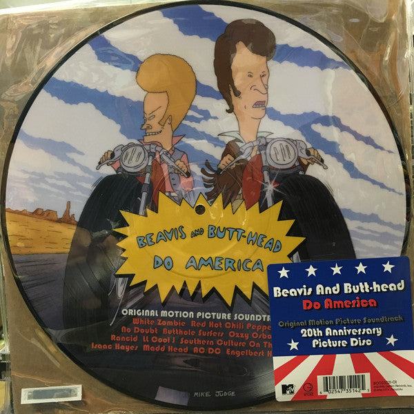Various : Beavis And Butt-Head Do America - Original Motion Picture Soundtrack (LP, Comp, Pic, RE)