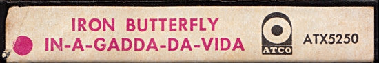 Iron Butterfly : In-A-Gadda-Da-Vida (Cass, Album, Sna)