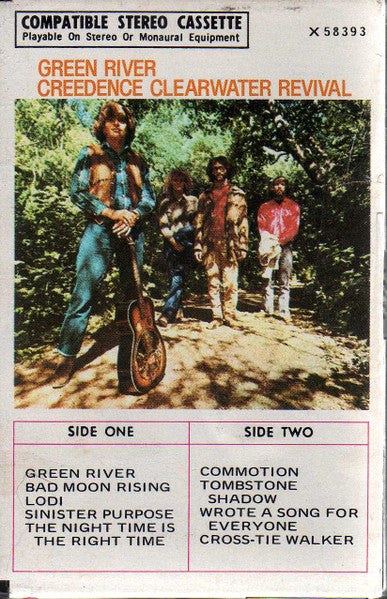 Creedence Clearwater Revival : Green River (Cass, Album, Amp)
