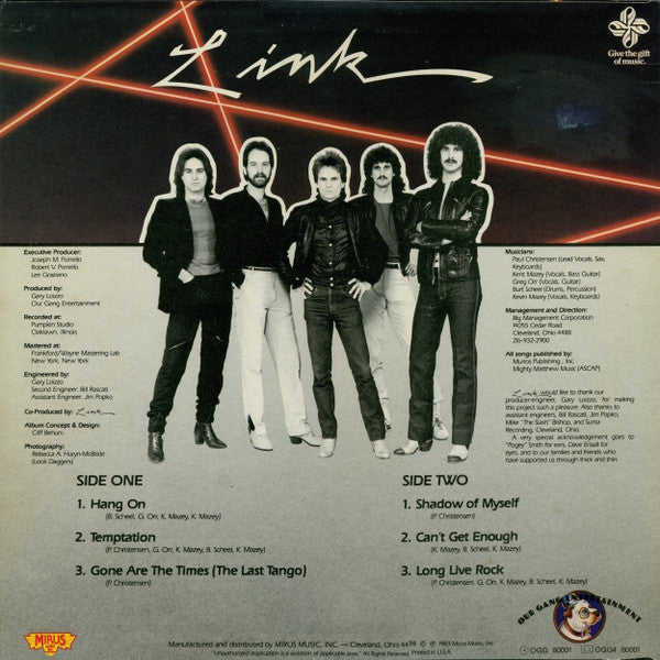 Link (23) : Temptation (12", MiniAlbum)