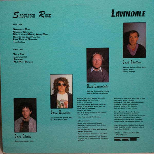 Lawndale : Sasquatch Rock (LP, Album)