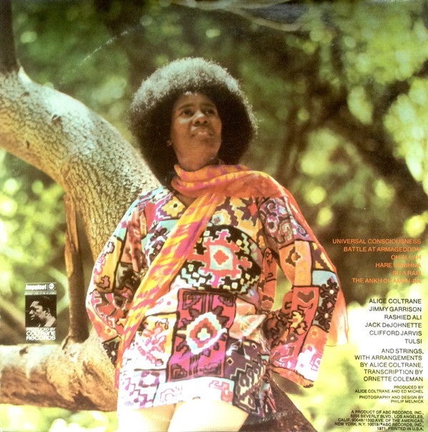 Alice Coltrane : Universal Consciousness (LP, Album, Tru)