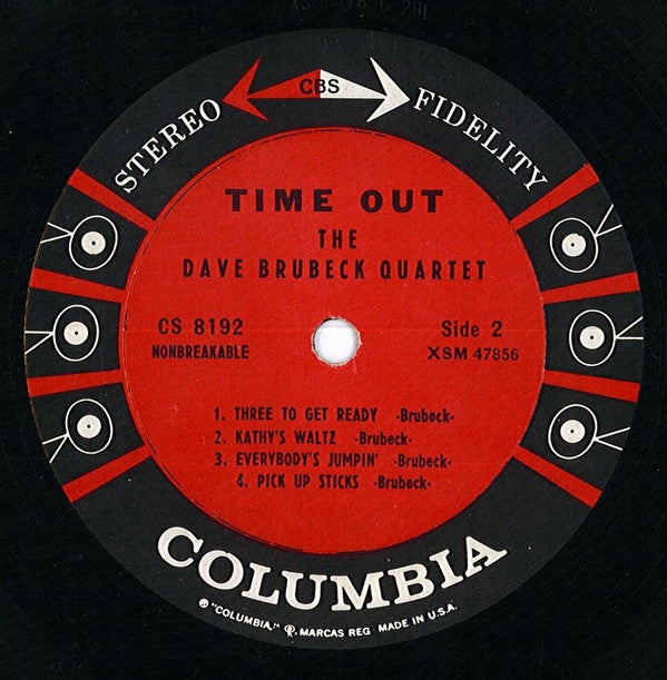 The Dave Brubeck Quartet : Time Out (LP, Album, RP, Pit)