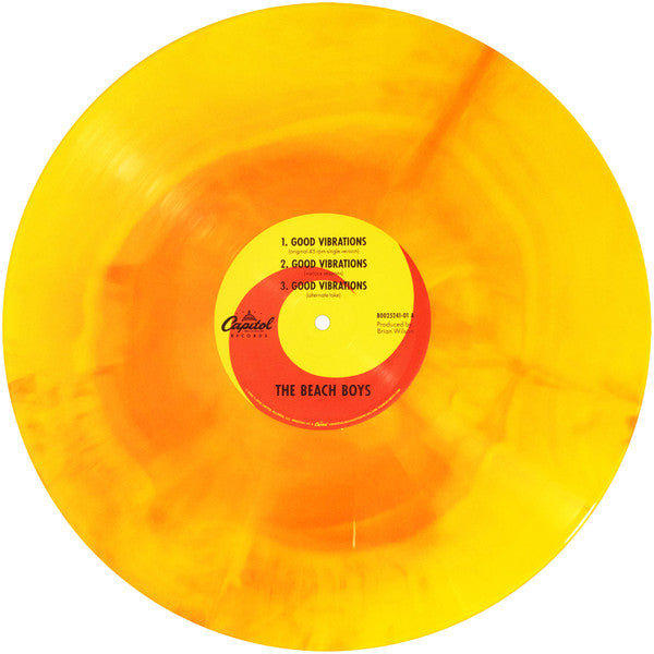 The Beach Boys : Good Vibrations (12", Single, Ltd, RE, RP, Ora)