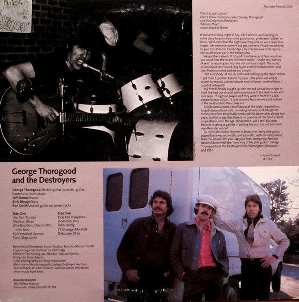 George Thorogood And The Destroyers* : George Thorogood And The Destroyers (LP, Album)