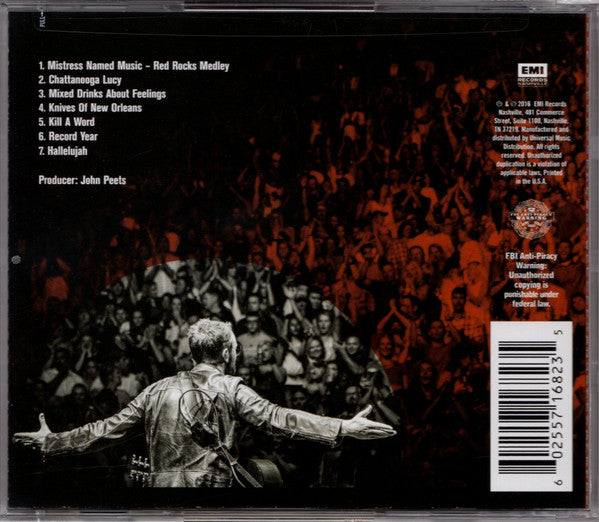 Eric Church : Mr. Misunderstood: On The Rocks (Live And (Mostly) Unplugged) (CD, EP)