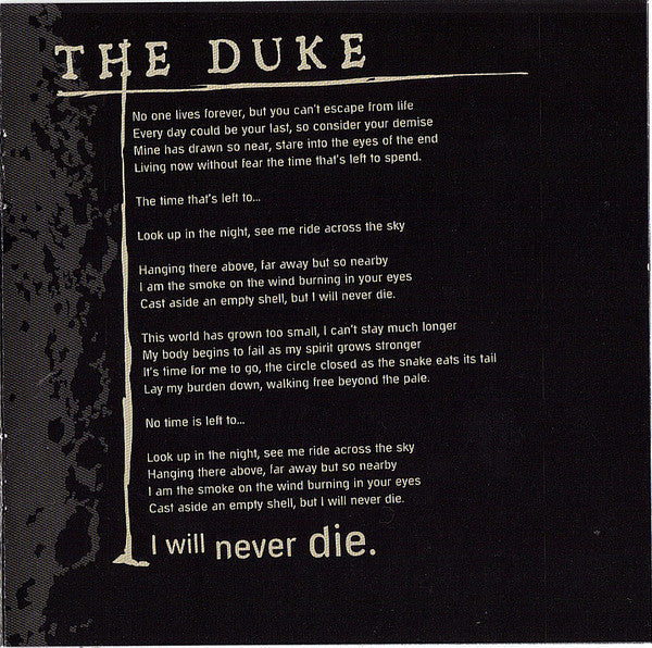 Lamb Of God : The Duke (CD, EP)